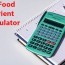 pet food calculator comparing nutrient