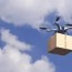 drone parcel delivery service stock