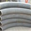 stainless steel pipe bend oval tubing