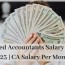 chartered accountants salary in india
