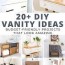 20 diy vanity ideas on a budget