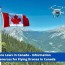 drone laws in canada drone u
