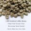 organic arabica green coffee beans