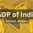 gdp of india cur and historical