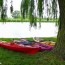 kayaking on the river ne the