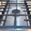 how to clean large stove grates