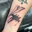 101 best paper airplane tattoo designs