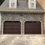 modern wood grain garage doors garage