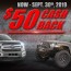 get 50 cash back on flashpaq for tow