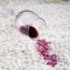 how to clean up after a red wine spill