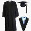 deluxe fluted bachelor graduation cap
