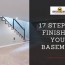 17 steps to finishing your basement