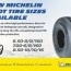michelin aircraft tyre