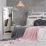 pink and grey bedroom ideas from