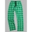 mens green plaid pajama pants now