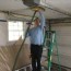 garage ceiling insulation and the cold