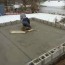 garage slab construction how to