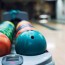 colorful bowling at bowling club