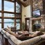 rustic cabin style living rooms