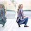 how to wear jeans with the plaid tops