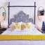 yellow and blue bedrooms contemporary