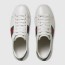 women s ace sneaker white leather with