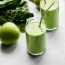 green dess smoothie platings