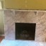 white carrara custom fireplace