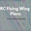 rc flying wing plans free downloads