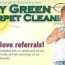 dry green carpet cleaning of virginia