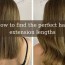 hair extension lengths with best tips