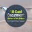 10 cool basement renovation ideas to