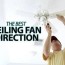 summer fan direction hot air is here