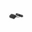 bright black mobile travel charger for