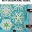 how to self bind a quilt new quilters