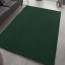 dunnes s dark green plush rug