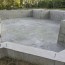 concrete block foundation