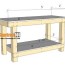 simple workbench plans construct101