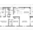 cottage farmhouse floor plan for a 1387