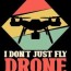 fly drone poster by ankarsdesign