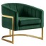 green armchairs and accent chairs