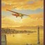 aviation vintage art posters wall