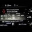 the digital mpg fuel economy display in