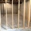 pressure treated wood in a basement