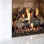 converting a wood burning fireplace to