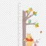 growth chart wall decal child sticker