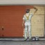 how to paint worn garage doors