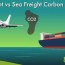 sea freight carbon footprint