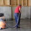 hydraulic cement to fix basement leaks