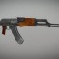 ak47 gun 3d models sketchfab